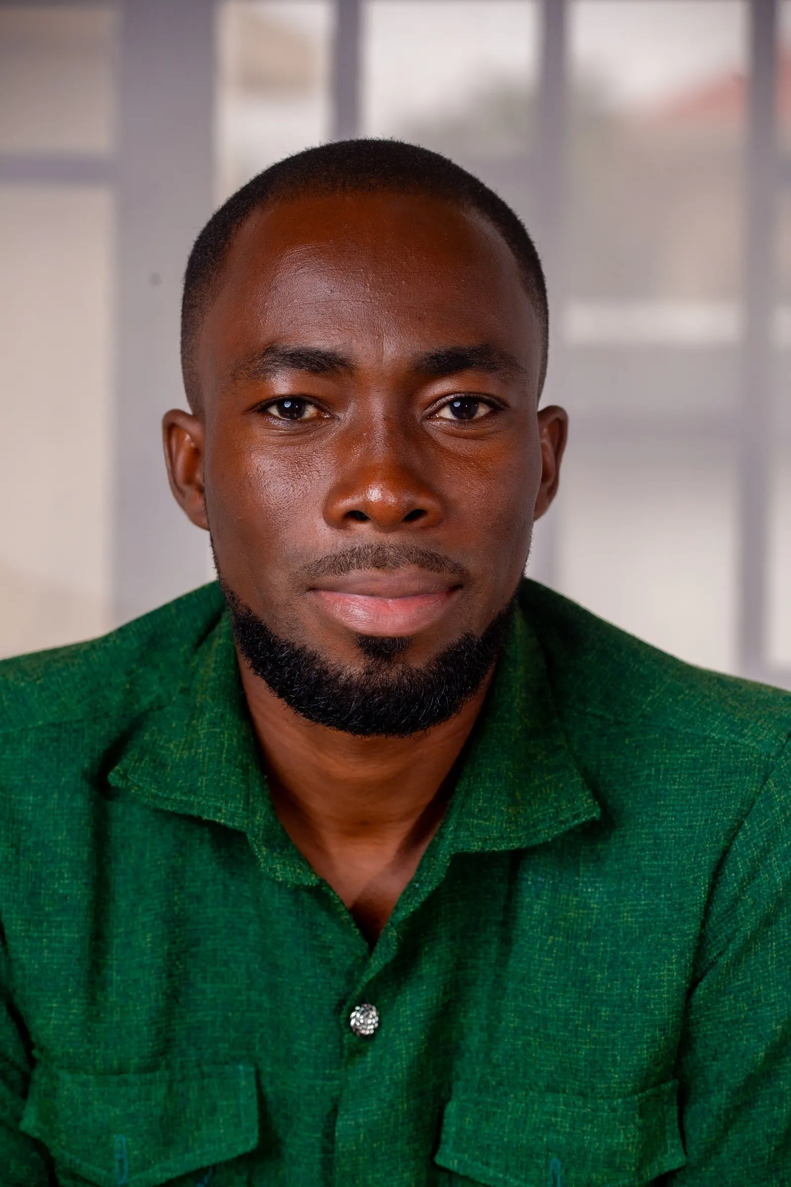 Portrait of Courage Dodzi Galley, Founder and CEO of Boardroom Connect Gh